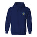 El Paso Locomotive Cotton Crewneck Pullover Sweatshirt Navy Womens