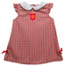 Spain National Team Vive La Fete Gingham A-Line Dress - Red