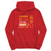 Spain National Team Youth Red Pullover Cotton Hoodie