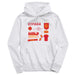 Spain National Team Youth White Pullover Cotton Hoodie