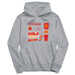 Spain National Team Youth Grey Pullover Cotton Hoodie