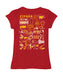 Spain National Team Girl´s Fitted Cotton T-shirt Red - Vive La Fête - Online Apparel Store
