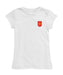 Spain National Team Girl´s Fitted Cotton T-shirt White