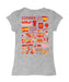 Spain National Team Girl´s Fitted Cotton T-shirt Grey - Vive La Fête - Online Apparel Store