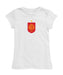 Spain National Team Girl´s Fitted Cotton T-shirt White