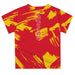 Spain National Team Paint Brush Boys Game Day Red Short Sleeve Tee - Vive La Fête - Online Apparel Store