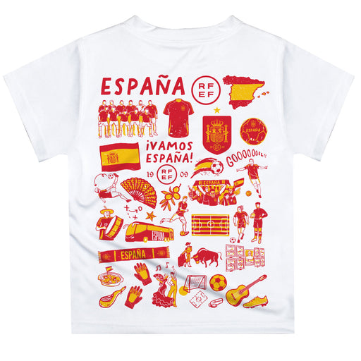 Spain National Team Boys Game Day Short Sleeve Tee - Vive La Fête - Online Apparel Store