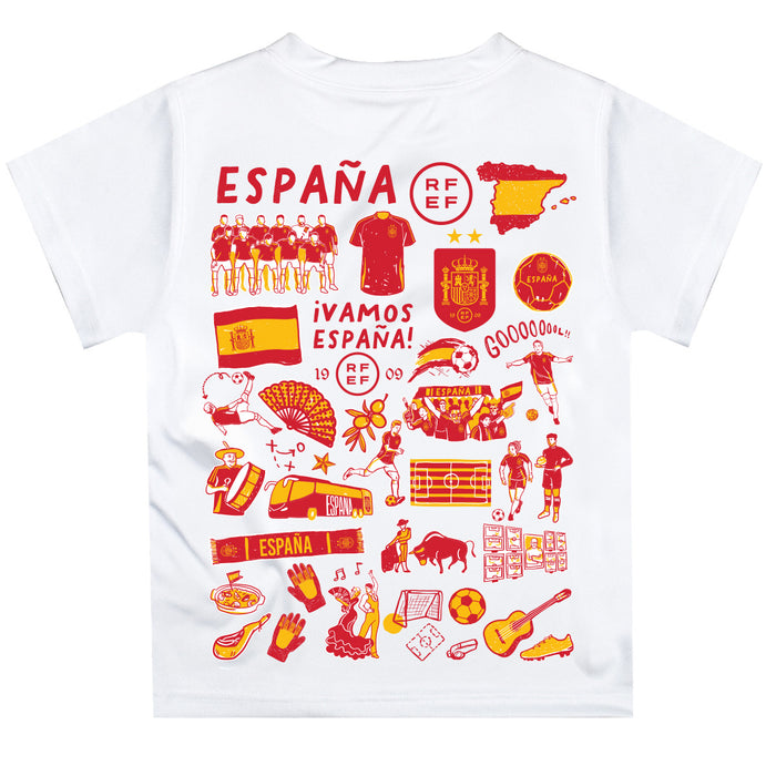 Spain National Team Boys Game Day Short Sleeve Tee