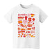 Spain National Team Impressions Artwork White Youth Cotton T-Shirt