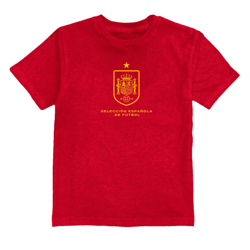 Spain National Team Red Youth Cotton T-Shirt