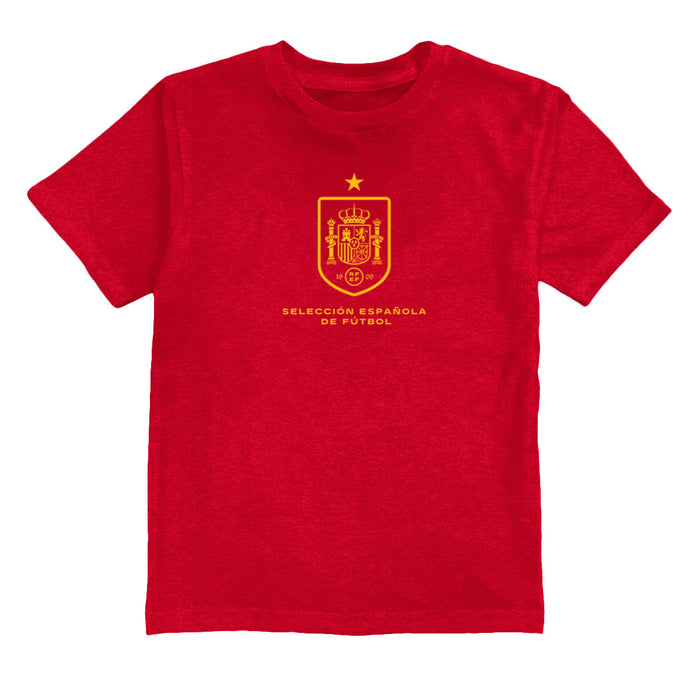 Spain National Team Red Youth Cotton T-Shirt