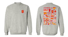Spain National Team Womens Grey Cotton Crewneck Pullover Sweatshirt - Vive La Fête - Online Apparel Store