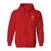 Spain National Team Womens Red Cotton Crewneck Pullover Sweatshirt