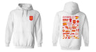 Spain National Team Womens White Cotton Crewneck Pullover Sweatshirt - Vive La Fête - Online Apparel Store
