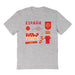 Spain National Team Womens Grey Cotton Tshirt