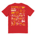 Spain National Team Womens Red Cotton Tshirt - Vive La Fête - Online Apparel Store
