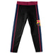 FC Barcelona Girls Game Day All Over Logo Elastic Waist Classic Play Navy Leggings Tights