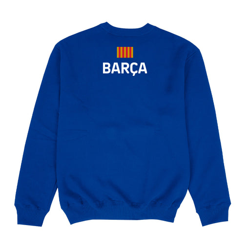 FC Barcelona Royal Crew Neck With Color Block Desing - Vive La Fête - Online Apparel Store