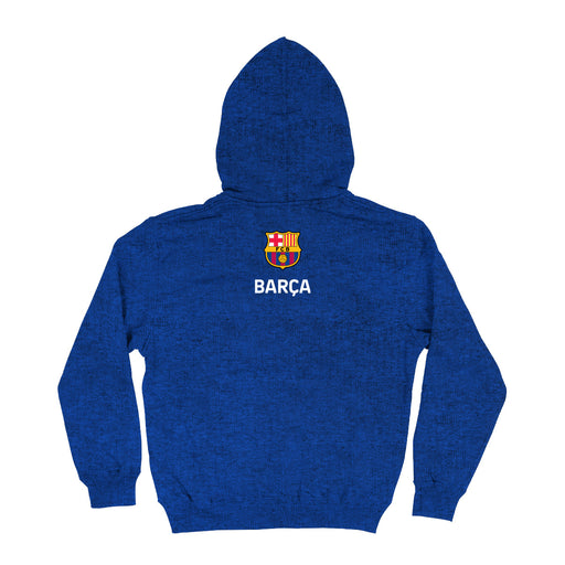 FC Barcelona Royal Fleece Long Sleeve Hoodie - Vive La Fête - Online Apparel Store