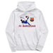FC Barcelona Youth White Pullover Cotton Hoodie
