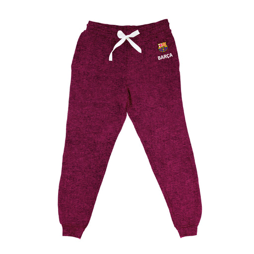 FC Barcelona Color Block Kids Maroon Fleece Jogger