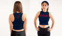 FC Barcelona Women Maroon Sleeveless Croptop  With Color Block - Vive La Fête - Online Apparel Store