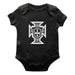 Federación Portuguesa de Futbol Cotton Short Sleeve Bodysuit Black