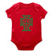 Federación Portuguesa de Futbol Cotton Short Sleeve Bodysuit Red