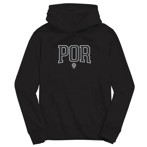 Federación Portuguesa de Futbol Youth Black Pullover Cotton Hoodie