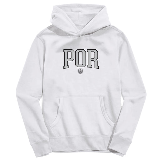 Federación Portuguesa de Futbol Youth White Pullover Cotton Hoodie