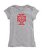 Federación Portuguesa de Futbol Girl´s Fitted Cotton T-shirt Gray