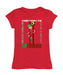 Federación Portuguesa de Futbol Girl´s Fitted Cotton T-shirt Red