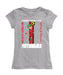 Federación Portuguesa de Futbol Girl´s Fitted Cotton T-shirt Gray