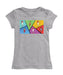 Federación Portuguesa de Futbol Girl´s Fitted Cotton T-shirt Gray