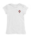 Federación Portuguesa de Futbol Girl´s Fitted Cotton T-shirt White Impressions Artwork