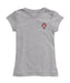 Federación Portuguesa de Futbol Girl´s Fitted Cotton T-shirt Gray Impressions Artwork
