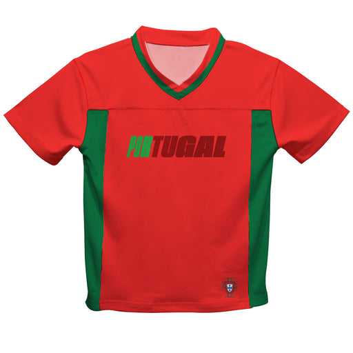 Federación Portuguesa de Futbol Game Day Red Boys Fashion Football Top