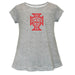 Federación Portuguesa de Futbol Cotton Short Sleeve Gray Youth A-line Top