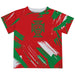 Federación Portuguesa de Futbol Paint Brush Boys Game Day Red Short Sleeve Tee
