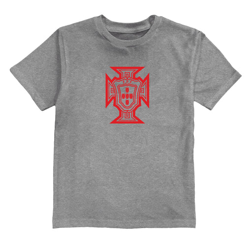 Federación Portuguesa de Futbol Youth Cotton T-Shirt Gray