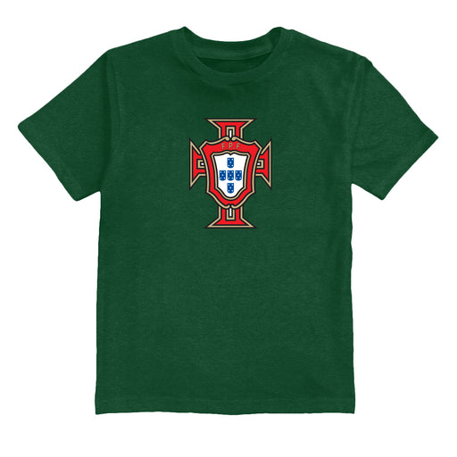 Federación Portuguesa de Futbol Youth Cotton T-Shirt Green