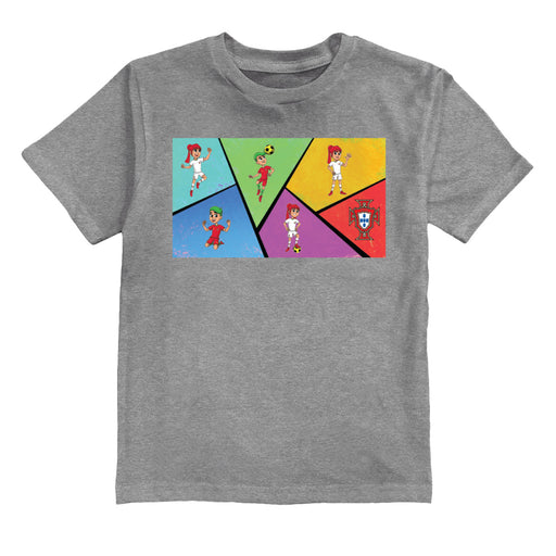 Federación Portuguesa de Futbol Youth Cotton T-Shirt Gray
