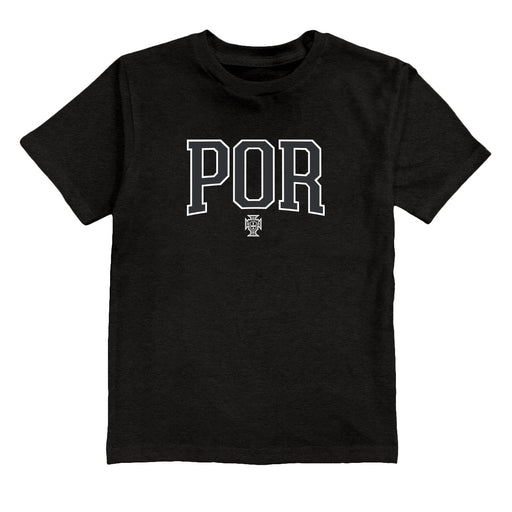 Federación Portuguesa de Futbol Youth Cotton T-Shirt Black