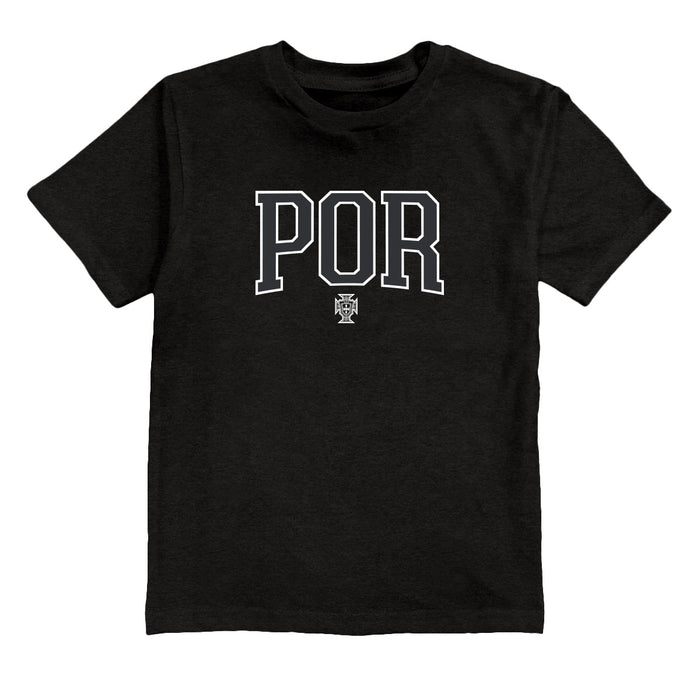 Federación Portuguesa de Futbol Youth Cotton T-Shirt Black