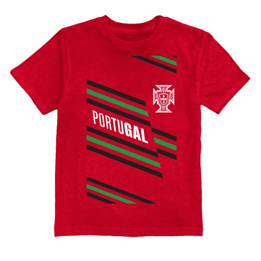 Federación Portuguesa de Futbol Youth Cotton T-Shirt Red