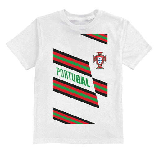 Federación Portuguesa de Futbol Youth Cotton T-Shirt White