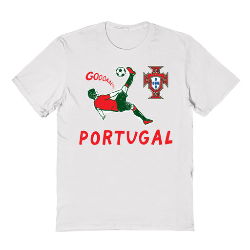 Federación Portuguesa de Futbol Youth Cotton Impressions Artwork T-Shirt White