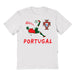 Federación Portuguesa de Futbol Youth Cotton Impressions Artwork T-Shirt White