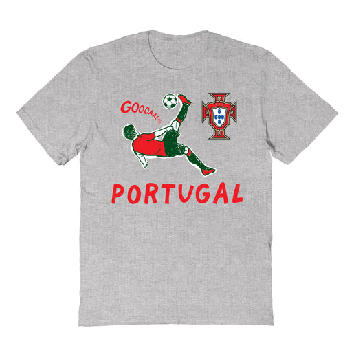 Federación Portuguesa de Futbol Youth Cotton Impressions Artwork T-Shirt Gray