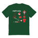 Federación Portuguesa de Futbol Impressions Artwork Green Youth Cotton T-Shirt